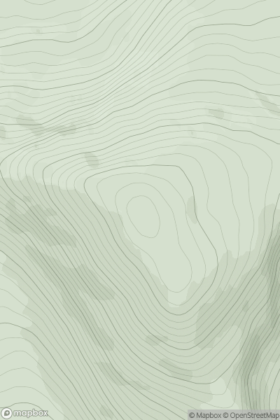 Thumbnail image for Carn nan Gobhar [Killilan to Inverness] [NH181343] showing contour plot for surrounding peak